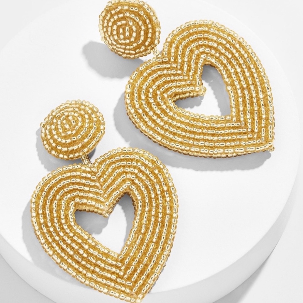 BaubleBar Vionett Heart Drop Earrings